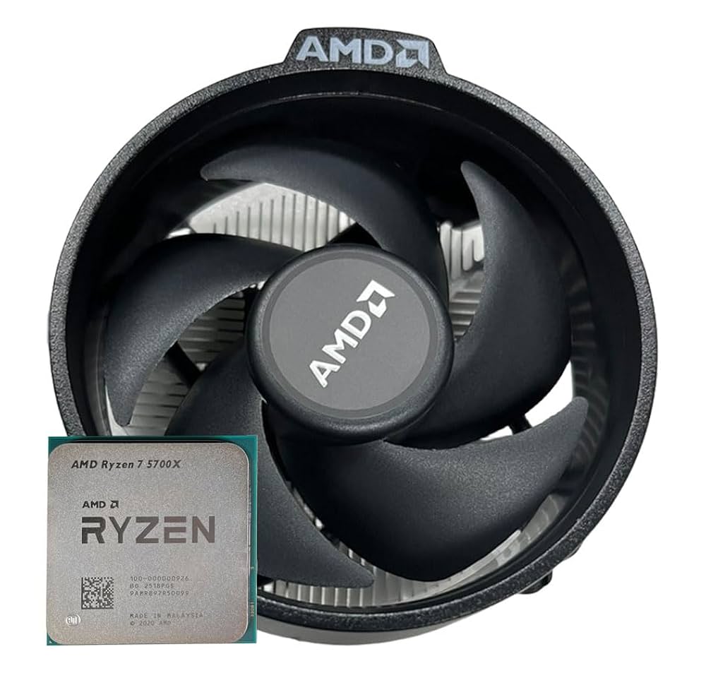 AMD Ryzen 7 5700X 8-Core Desktop Processor: 16 Threads, 65W